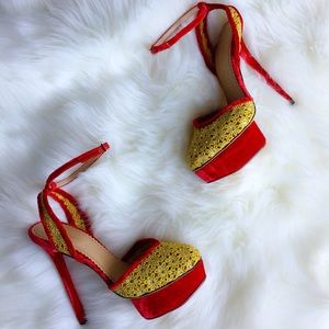 ♡ charlotte olympia aurora heels ♡